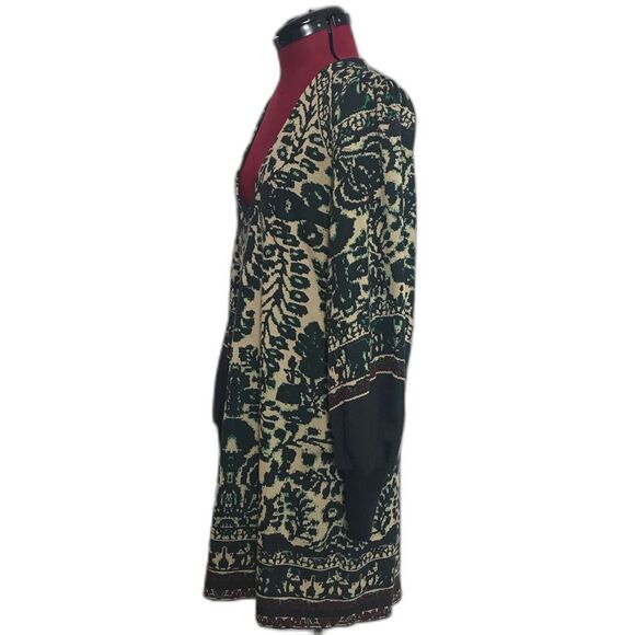 Free People Music and Lyrics Sweater Dress Women's Size Medium Mini V-Neck - Picture 5 of 14